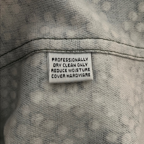 St. John Sport by Marie Gray Green Studded Jean Jacket - Picture 6 of 16